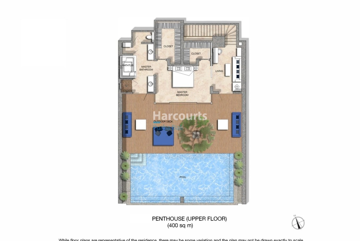 Canggu Penthouse Floor Plan Page 2