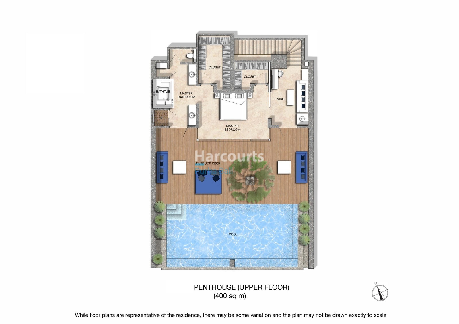 Canggu Penthouse Floor Plan Page 2