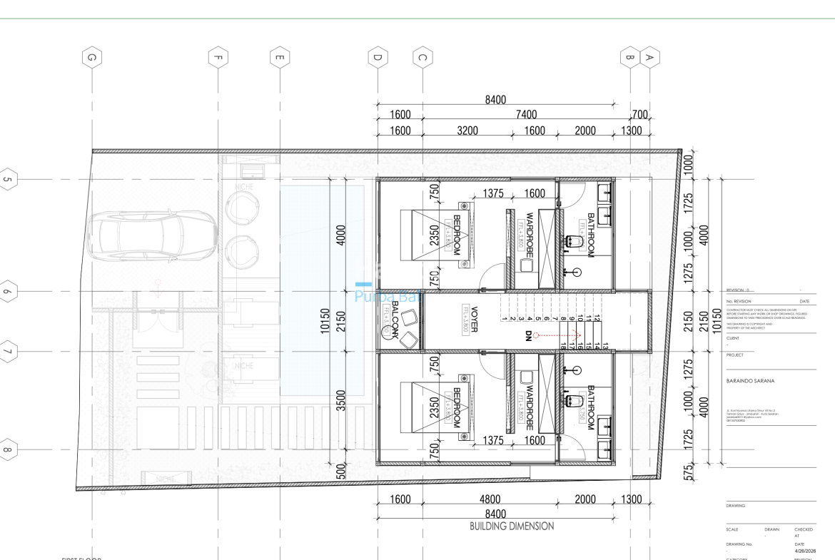 First Floor Architect Plan