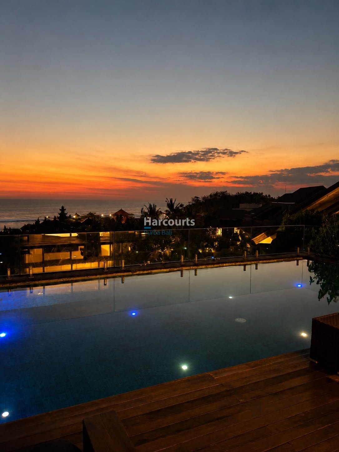 Positioned Directly Above Iconic Bali Home