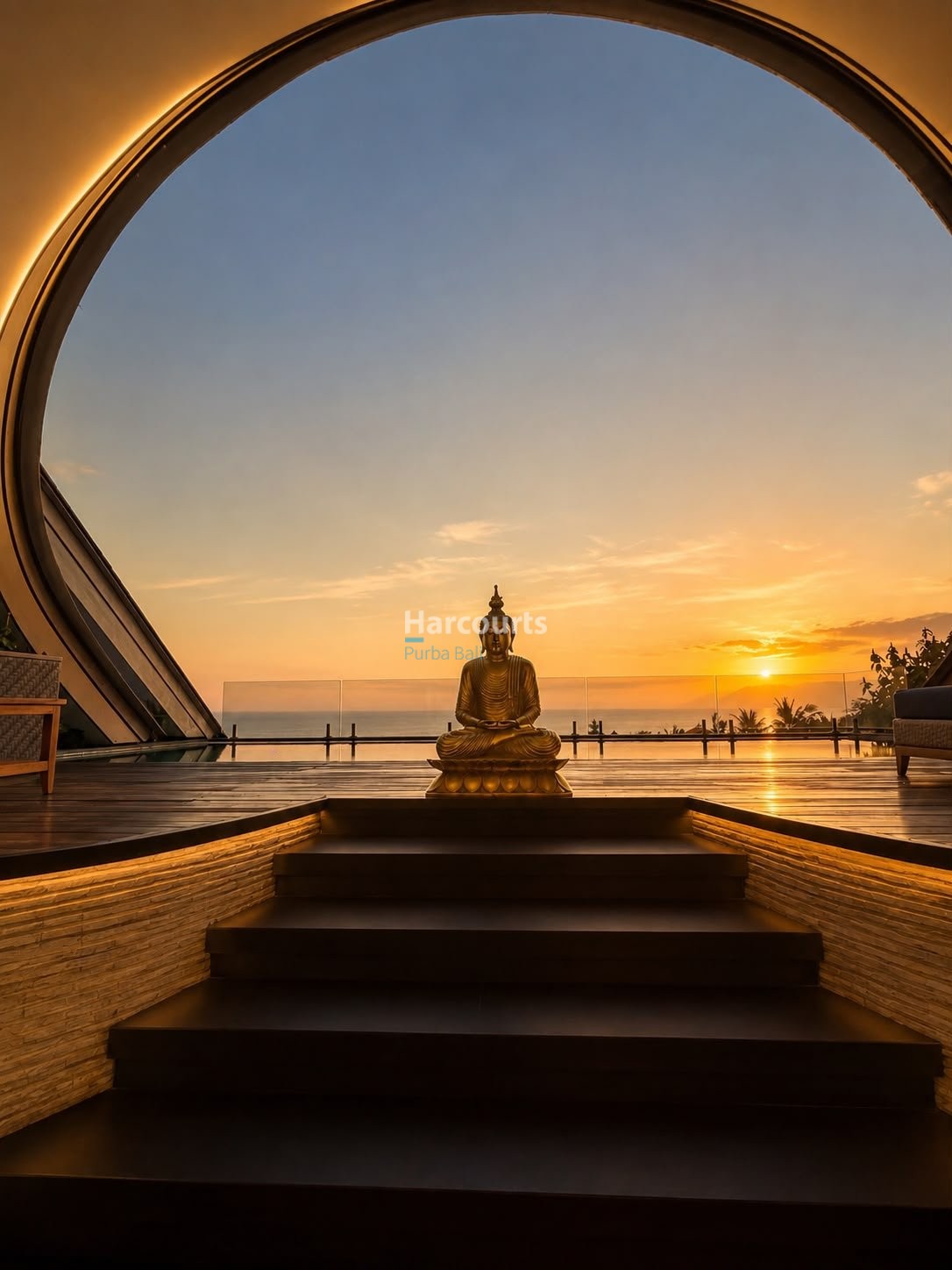 Positioned Directly Above Iconic Ocean Breeze