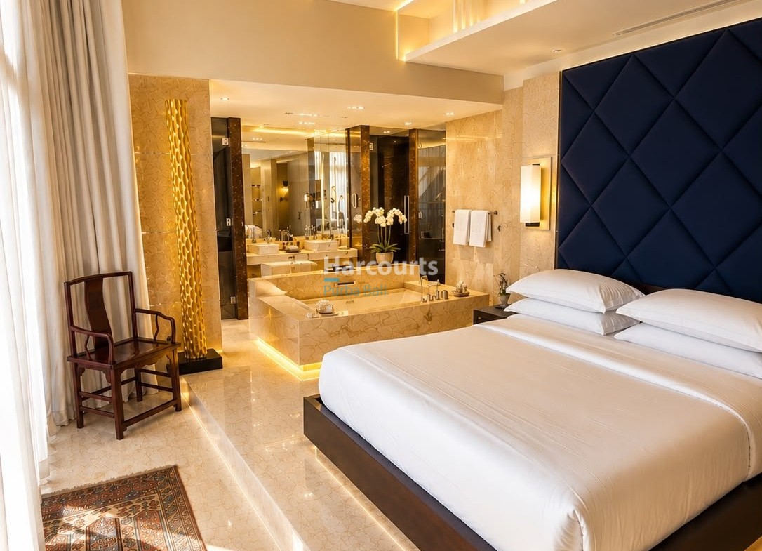 Positioned Directly Above Iconic Real Estate Bali