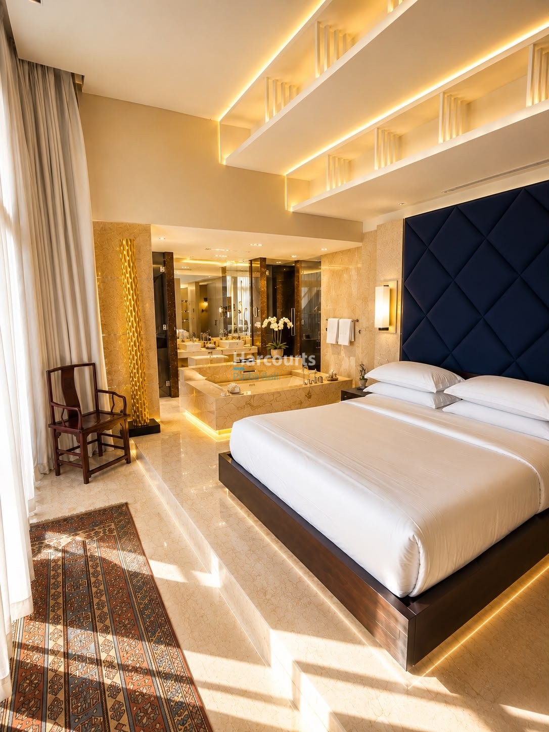 Positioned Directly Above Iconic Real Estate Bali