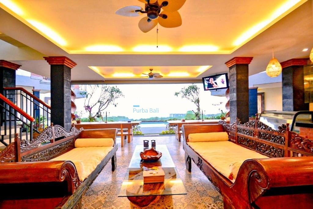 Positioned Elevated Hillside Uluwatu Ocean Breeze