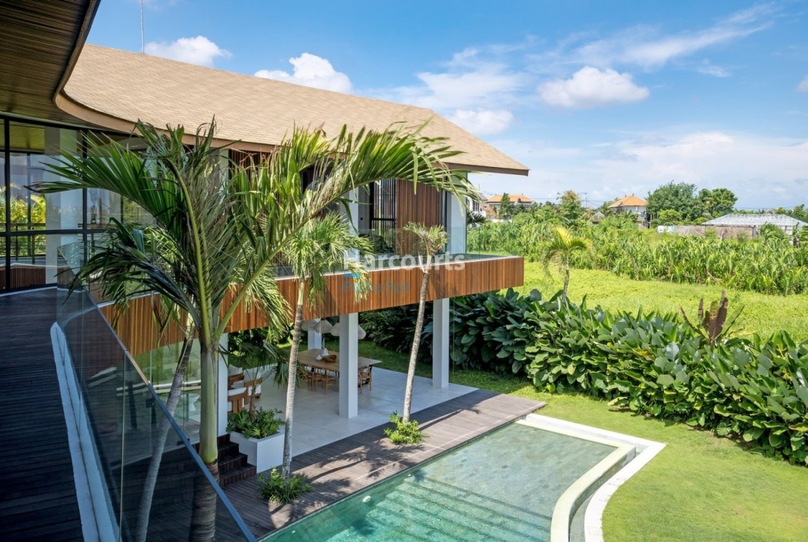 Set Within Peaceful Residential Tropical Modern