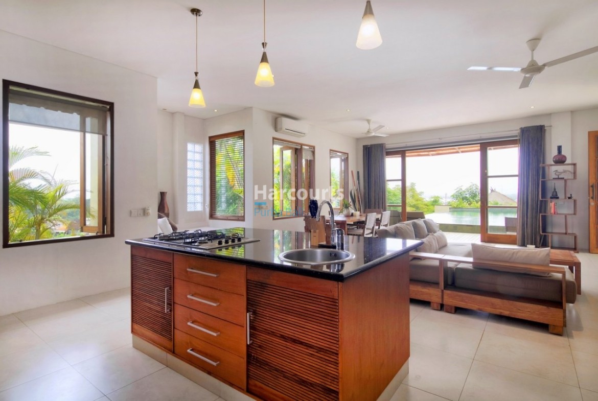 This Classically Styled Modern Ricefield View