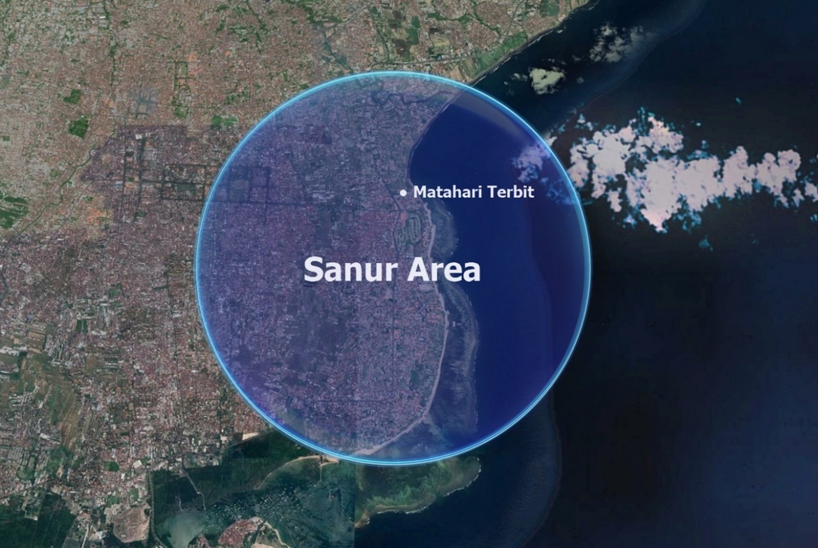 Sanur Matahari Terbit Satellite