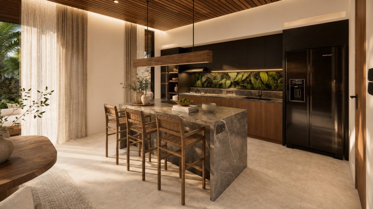 Set Within Gated Enclave Bali Home