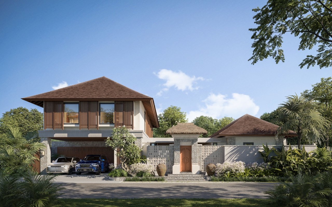 Spacious Four Bedroom Residence Designed Real Estate Bali