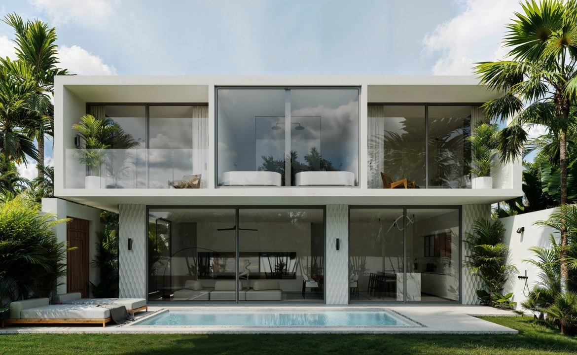 Title Contemporary 2 Bedroom Villa Freehold Ownership