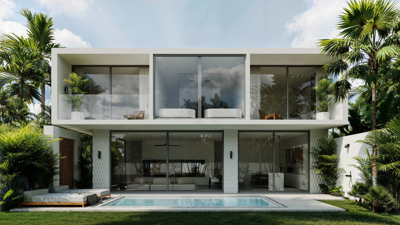 Title Contemporary 2 Bedroom Villa Freehold Ownership