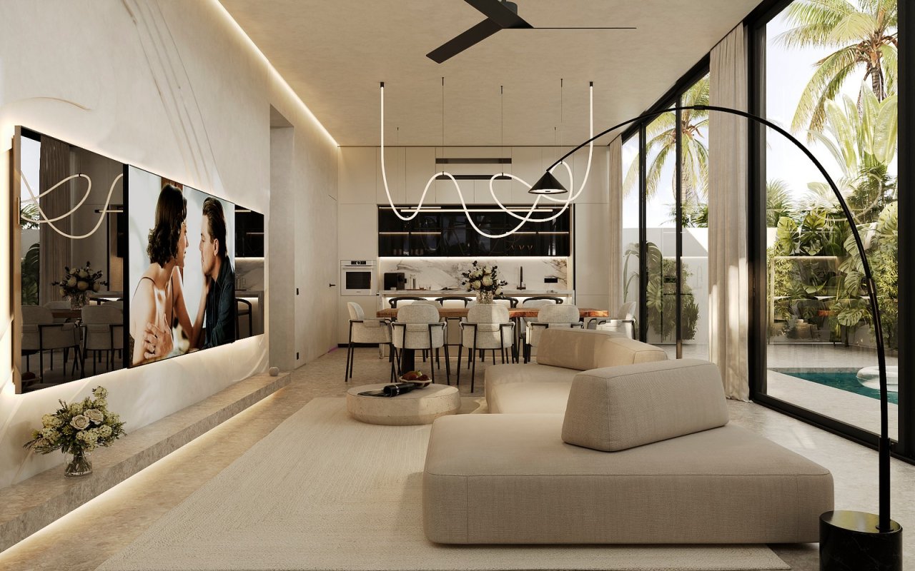 Title Contemporary 2 Bedroom Villa Swimming Pool