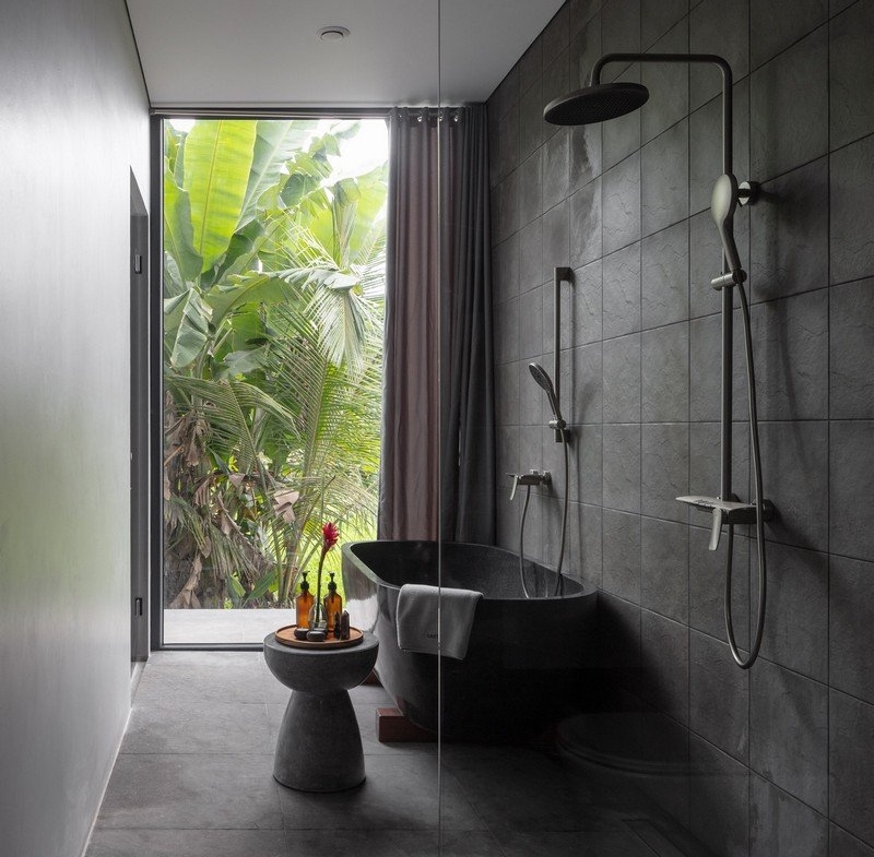 Located Nyanyi Tabanan This Tropical Modern