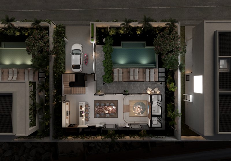 Modern Four Bedroom Villa Private Property Investment