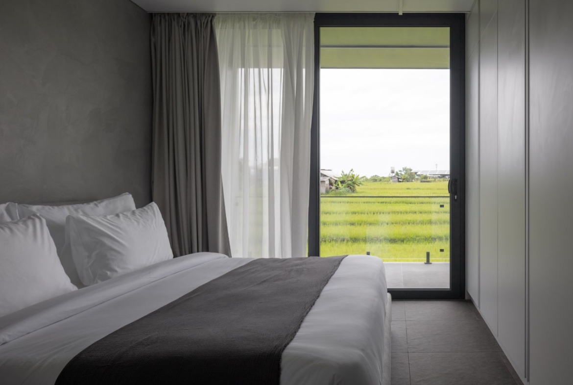 This Completed Two Bedroom Apartment Tropical Modern