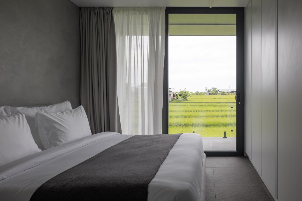 This Completed Two Bedroom Apartment Tropical Modern